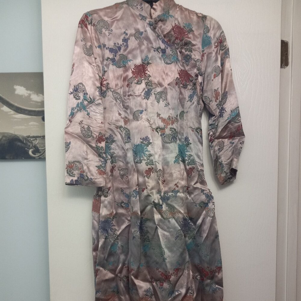 vintage custom Asian dress